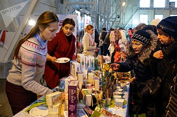 Выставка-ярмарка российских продуктов питания в Риге